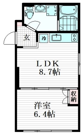 Fika池袋の物件間取画像